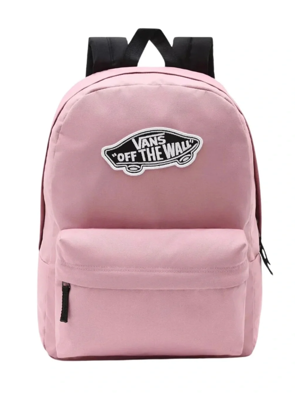 Vans Pink Backpack with Black Logo Patch